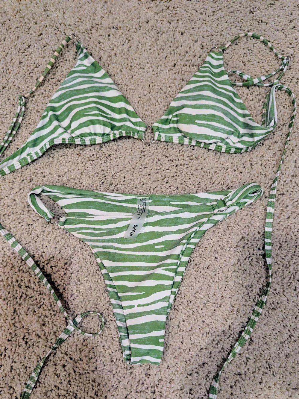 Women’s Bikini Swimsuit Bundle – 5 Pieces (Small/Medium, Shein, Aerie)
